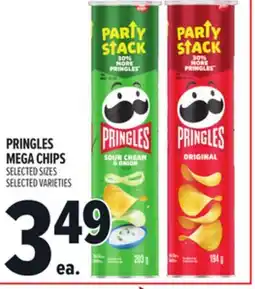 Metro PRINGLES MEGA CHIPS offer