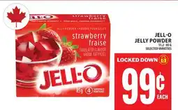 Food Basics JELL-O JELLY POWDER offer