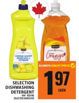 Food Basics SELECTION DISHWASHING DETERGENT offer
