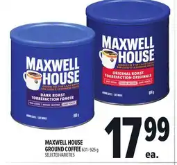 Metro MAXWELL HOUSE GROUND COFFEE offer