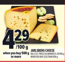 Metro JARLSBERG CHEESE offer