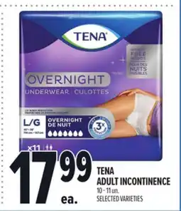 Metro TENA ADULT INCONTINENCE offer