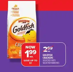 Metro GOLDFISH CRACKERS offer