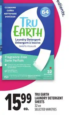 Metro TRU EARTH LAUNDRY DETERGENT SHEETS offer
