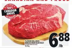 Metro PLATINUM GRILL ANGUS BONELESS INSIDE BLADE ROAST offer