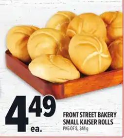Metro FRONT STREET BAKERY SMALL KAISER ROLLS offer