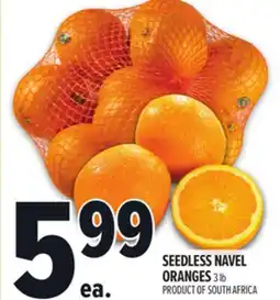 Metro SEEDLESS NAVEL ORANGES offer