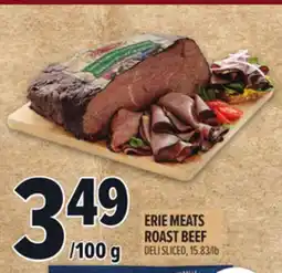 Metro ERIE MEATS ROAST BEEF offer