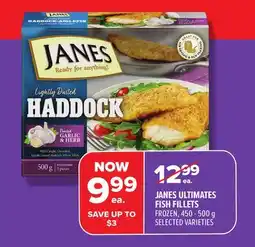 Metro JANES ULTIMATES FISH FILLETS offer