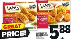 Metro JANES PUB STYLE BREADED CHICKEN offer