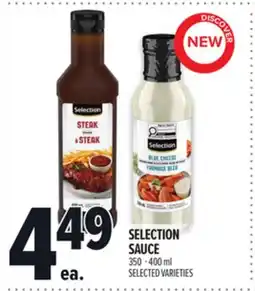 Metro SELECTION SAUCE offer