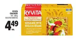 Metro RYVITA CRACKERS offer