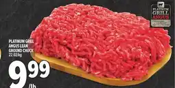 Metro PLATINUM GRILL ANGUS LEAN GROUND CHUCK offer