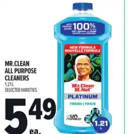 Metro MR. CLEAN ALL PURPOSE CLEANERS offer