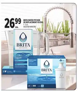 Metro BRITA WATER PITCHER OR REPLACEMENT FILTERS offer