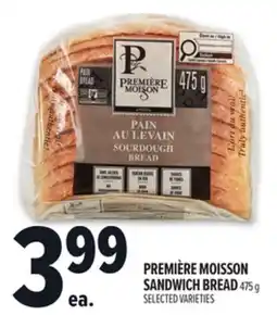Metro PREMIÈRE MOISSON SANDWICH BREAD offer