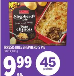 Metro IRRESISTIBLE SHEPHERD'S PIE offer
