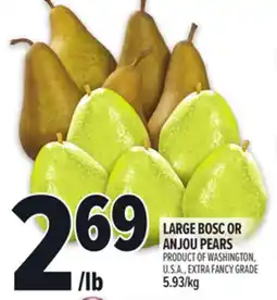 Metro LARGE BOSC OR ANJOU PEARS offer