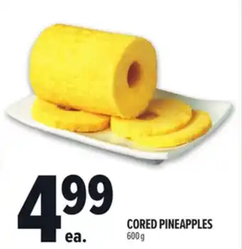 Metro CORED PINEAPPLES offer