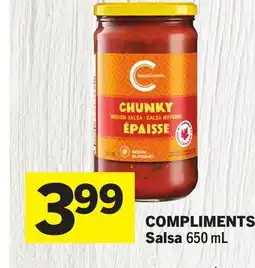 Foodland COMPLIMENTS Salsa offer