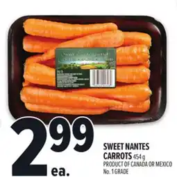 Metro SWEET NANTES CARROTS offer