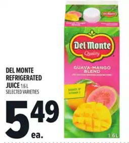 Metro DEL MONTE REFRIGERATED JUICE offer