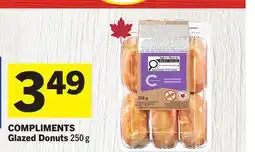 Foodland COMPLIMENTS Glazed Donuts offer