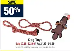 Ren’s Pets Depot Dog Toys offer