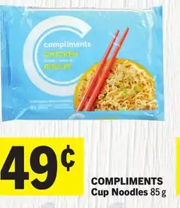 Foodland COMPLIMENTS Cup Noodles offer