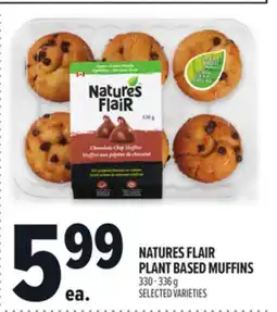 Metro NATURES FLAIR PLANT BASED MUFFINS offer