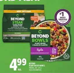 Metro BEYOND PLANT-BASED BOWLS offer