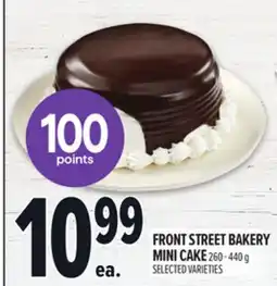Metro FRONT STREET BAKERY MINI CAKE offer