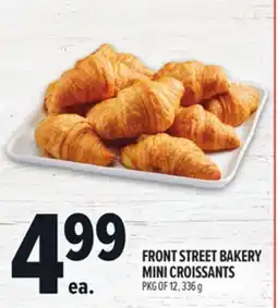Metro FRONT STREET BAKERY MINI CROISSANTS offer