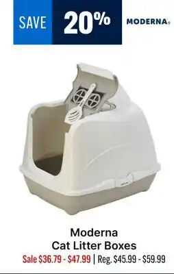 Ren’s Pets Depot Moderna Cat Litter Boxes offer