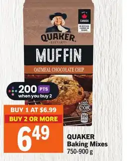 Foodland QUAKER Baking Mixes offer