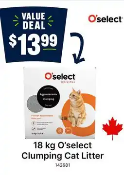 Ren’s Pets Depot 18 kg O'select Clumping Cat Litter offer