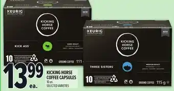 Metro KICKING HORSE COFFEE CAPSULES offer