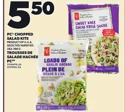 Independent Grocer PC CHOPPED SALAD KITS, 282-396 G offer