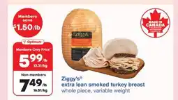 Wholesale Club EXTRA LEAN SMOKED TURKEY BREAST offer