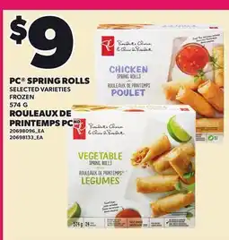 Independent Grocer PC SPRING ROLLS, 574 G offer
