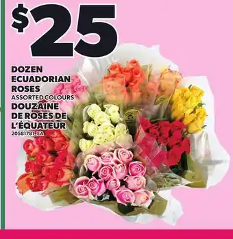 Independent Grocer DOZEN ECUADORIAN ROSES offer