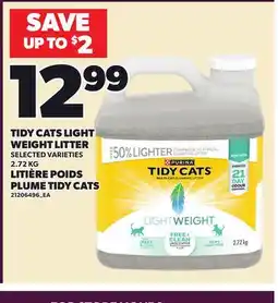 Independent Grocer TIDY CATS LIGHT WEIGHT LITTER offer
