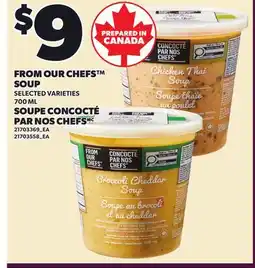 Independent Grocer FROM OUR CHEFS SOUP, 700 ML offer