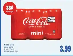 Wholesale Club MINI CANS, 6 X 222 ML offer