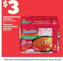 Independent Grocer INDOMIE INSTANT NOODLES, 5'S offer