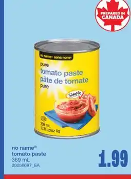 Wholesale Club TOMATO PASTE, 369 ML offer