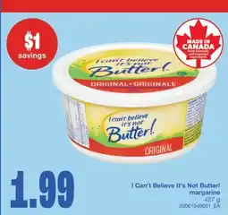 Wholesale Club MARGARINE 427 G offer
