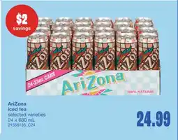 Wholesale Club ICED TEA, 24 x 680 mL offer