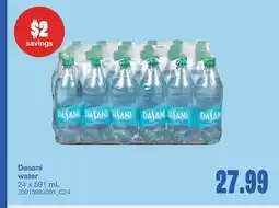 Wholesale Club WATER, 24 x 591 mL offer