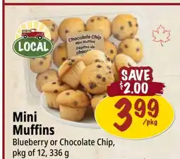 Farm Boy Mini Muffins offer
